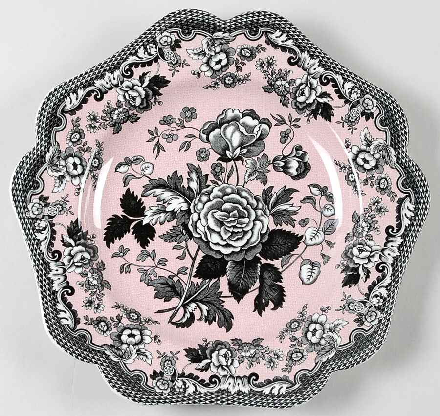 Blue Room Garden Collection (Mixed Colors) 9" Square Fancy Plate by Spode-1