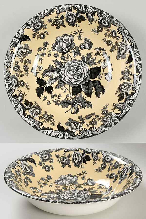 Blue Room Garden Collection (Mixed Colors) Ascot Coupe Cereal Bowl by Spode-1