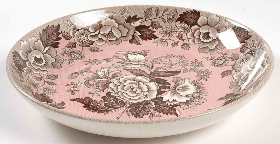 Blue Room Garden Collection (Mixed Colors) 8" Individual Pasta Bowl by Spode-1