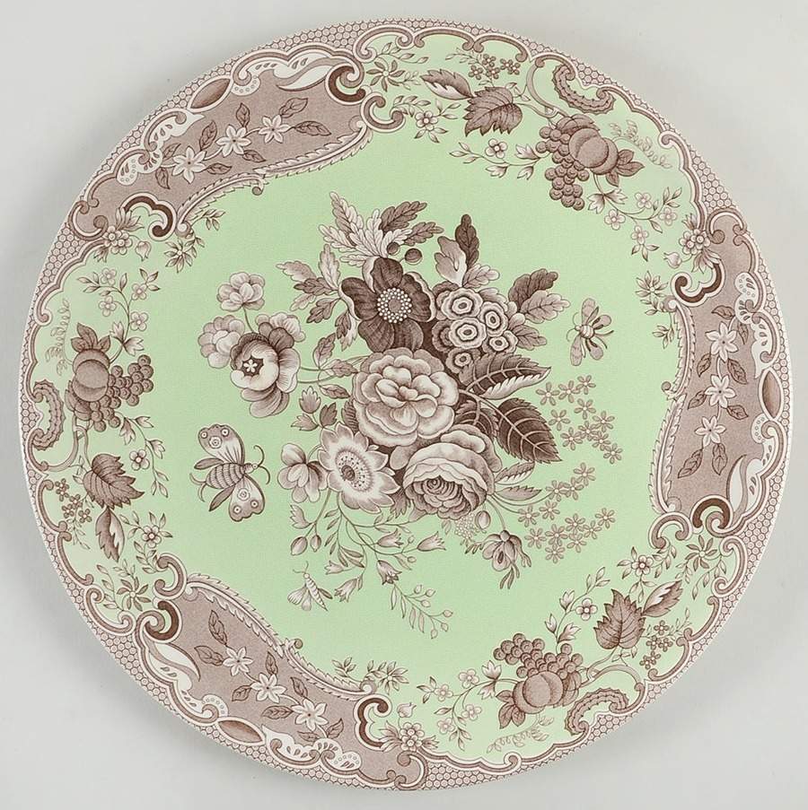 Blue Room Garden Collection (Mixed Colors) 12" Chop Plate (Round Platter) by Spode-1