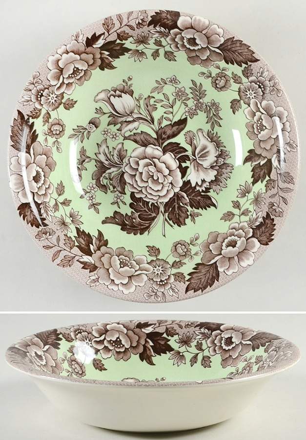 Blue Room Garden Collection (Mixed Colors) Ascot Coupe Cereal Bowl by Spode-1