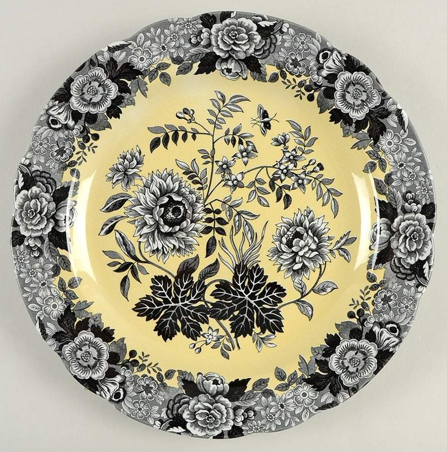 Blue Room Garden Collection (Mixed Colors) Dinner Plate by Spode-1