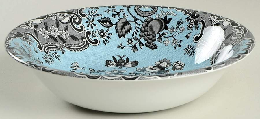 Blue Room Garden Collection (Mixed Colors) Ascot Coupe Cereal Bowl by Spode-1