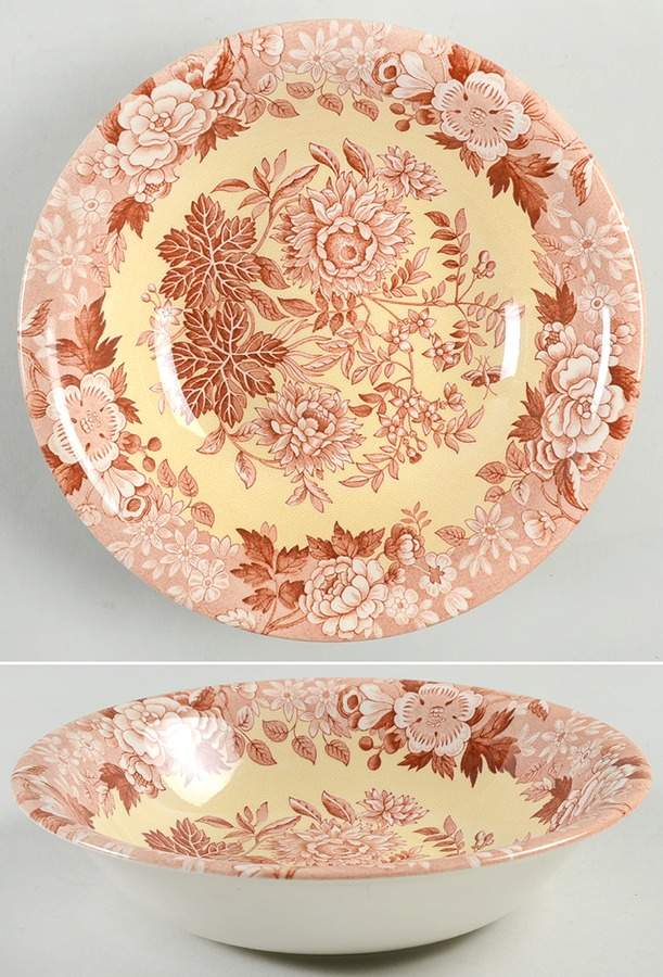 Blue Room Garden Collection (Mixed Colors) Ascot Coupe Cereal Bowl by Spode-1