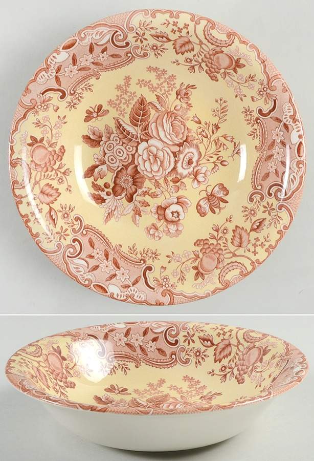 Blue Room Garden Collection (Mixed Colors) Ascot Coupe Cereal Bowl by Spode-1