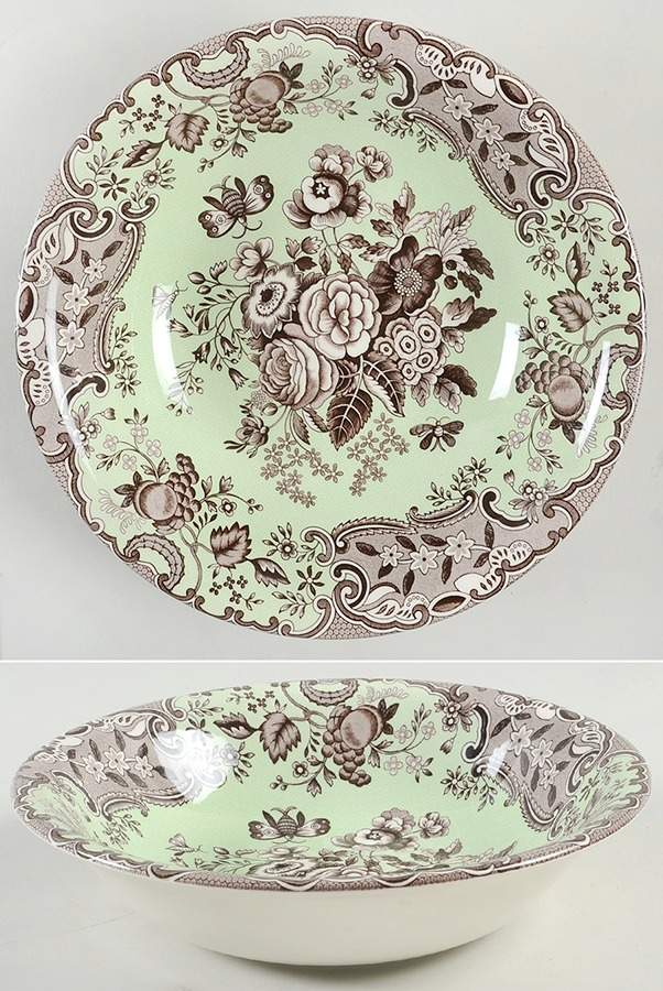 Blue Room Garden Collection (Mixed Colors) Ascot Coupe Cereal Bowl by Spode-1