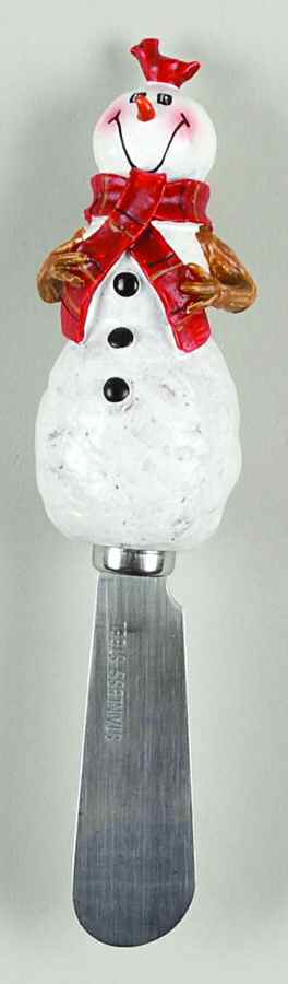 Snowmen Portraits (Hand Painted) Individual Spreader by Sakura-1