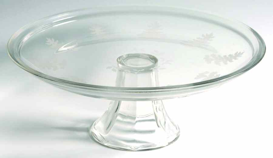 Evergreen Glassware Cake Stand by Spode-1