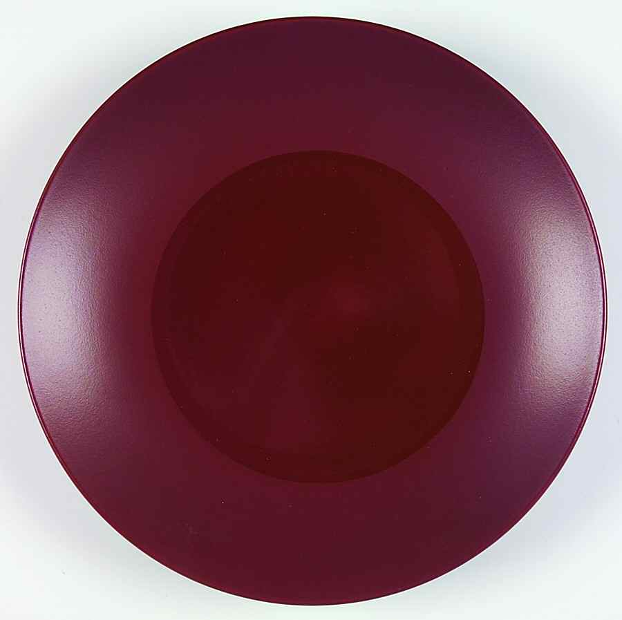 Zen Cinnabar Dinner Plate by Sasaki-1