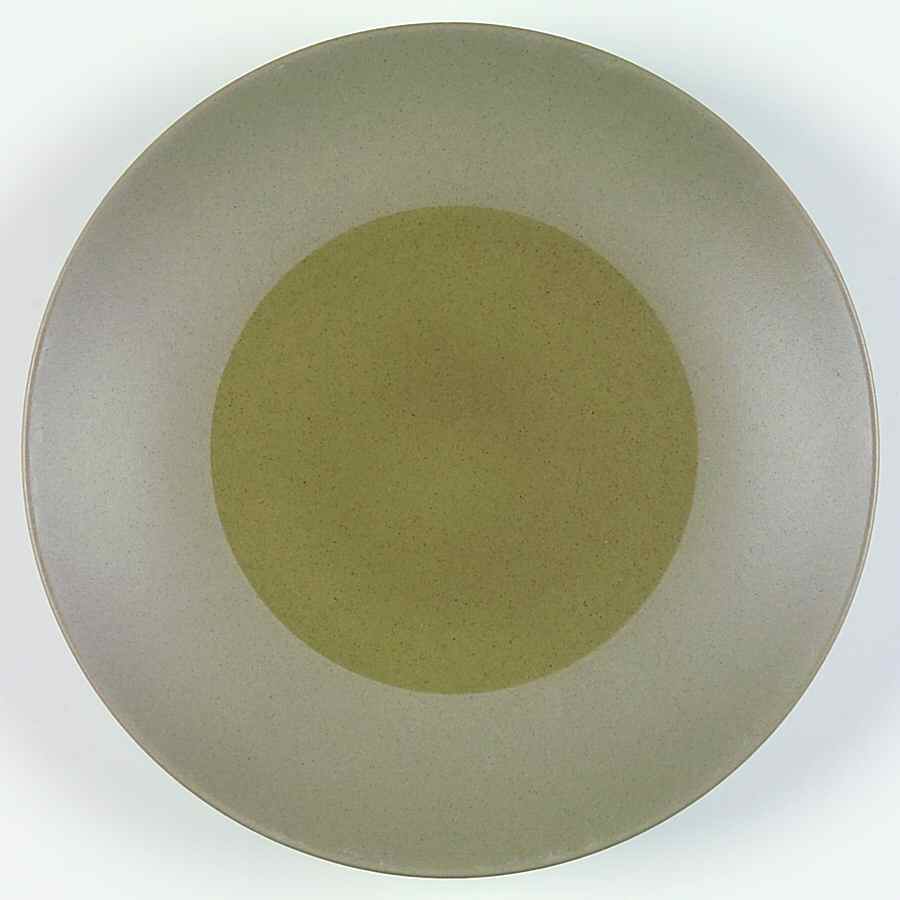 Zen Khaki Salad/Dessert Plate by Sasaki-1
