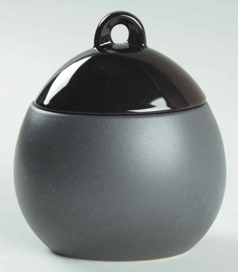 Zen Bronze Sugar Bowl & Lid by Sasaki-1