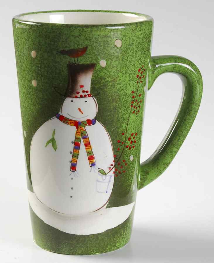 Snowmates Green Latte Mug by Sakura-1