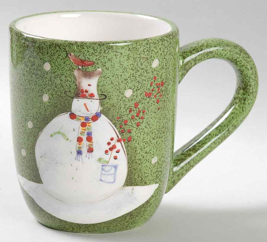 Snowmates Green Mug by Sakura-1