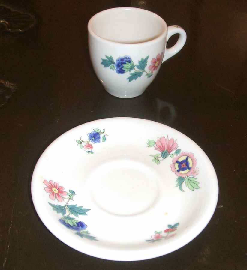 SY853 Flat Demitasse Cup & Saucer Set by Syracuse-1