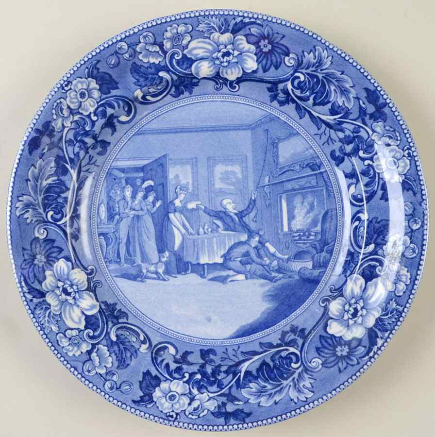 Doctor Syntax Dinner Plate by Staffordshire-1
