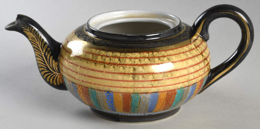 SZK1 Teapot No Lid by Shimizu Rokunosuko-1