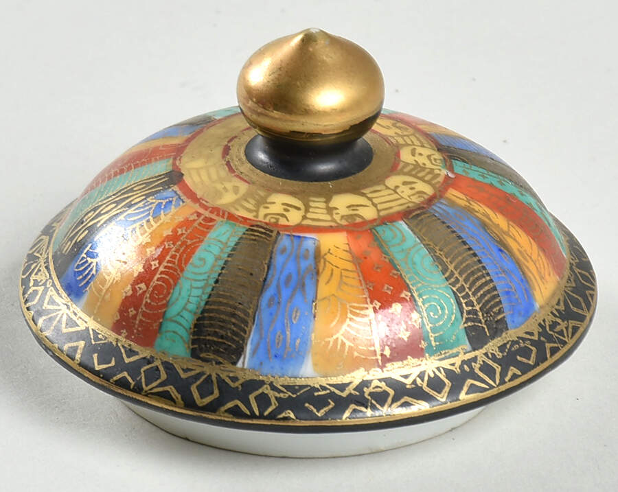 SZK1 Lid for Sugar Bowl by Shimizu Rokunosuko-1