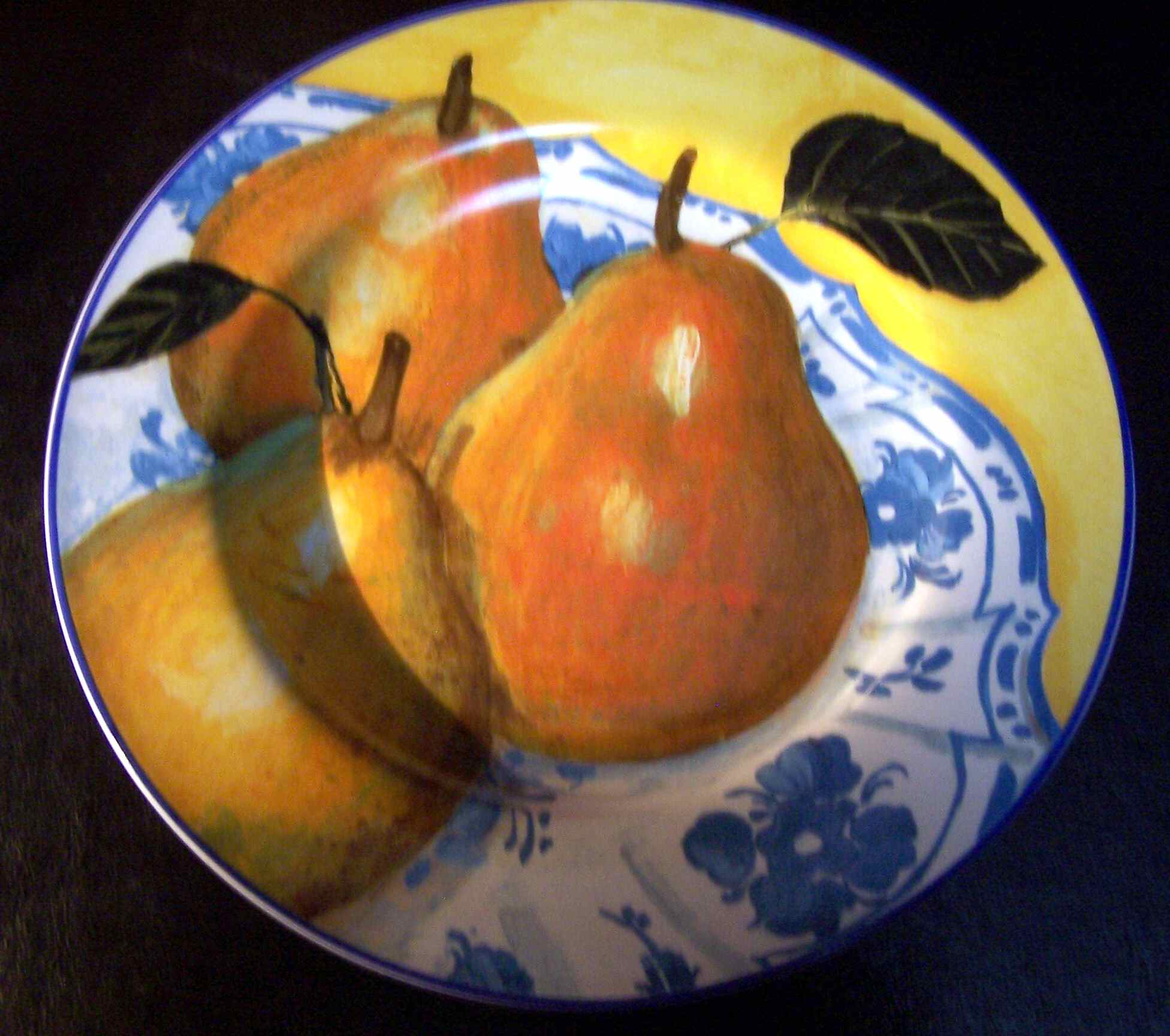 Fruit Scroll Salad Plate by Sakura-1