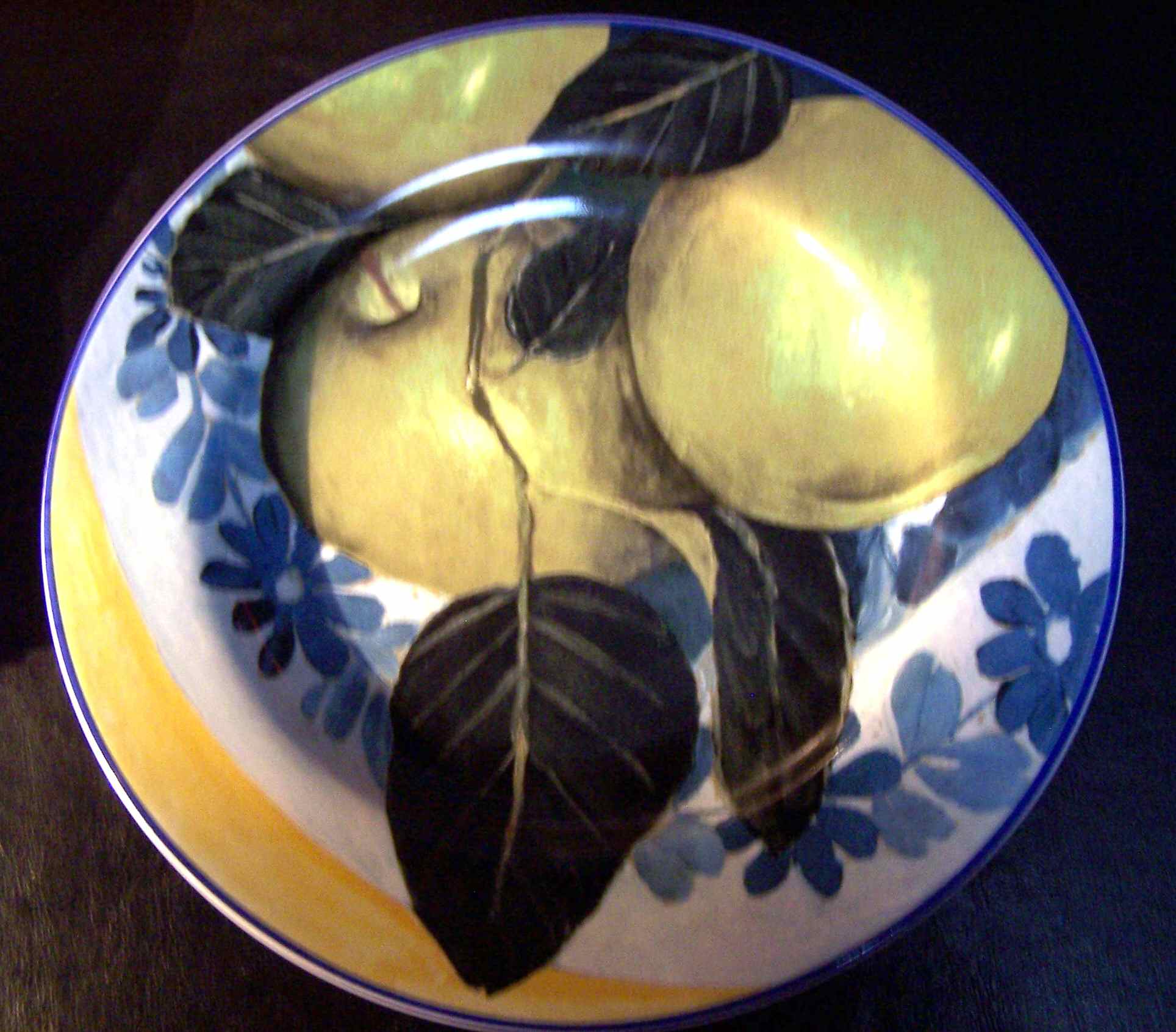 Fruit Scroll Salad Plate by Sakura-1