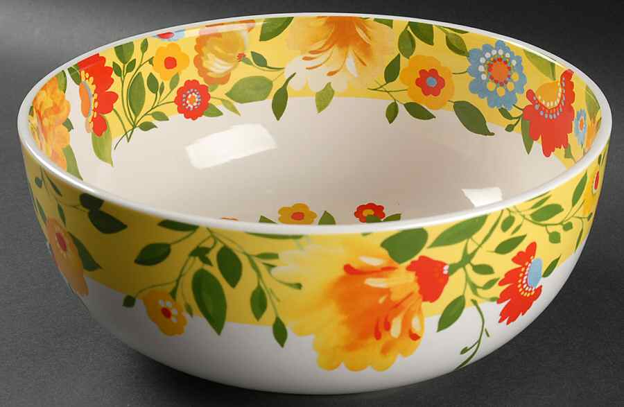 Buttercup Faire 10" Round Serving Bowl by Spode-1