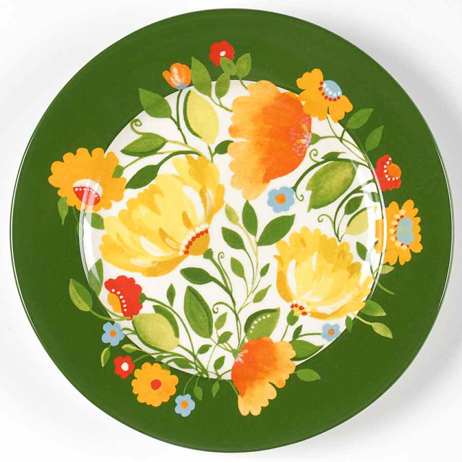 Buttercup Faire Salad/Dessert Plate by Spode-1