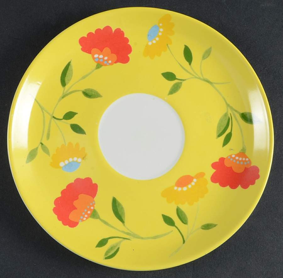 Buttercup Faire Saucer by Spode-1