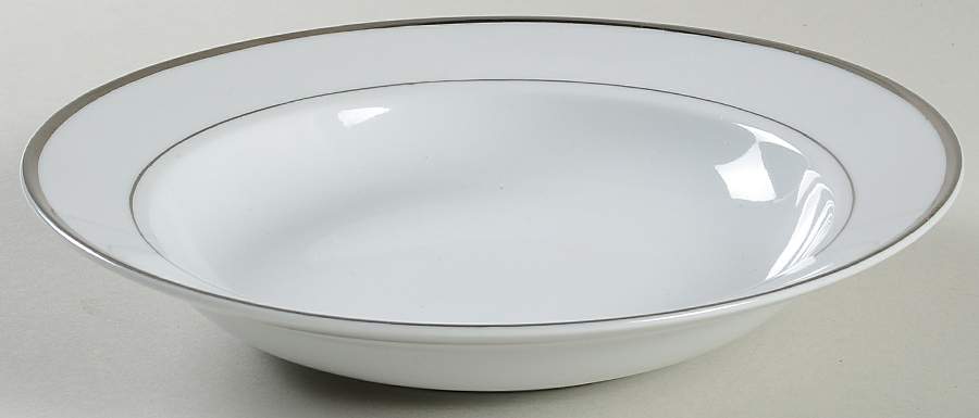 Sonoma Platinum Rim Soup Bowl by Signature-1
