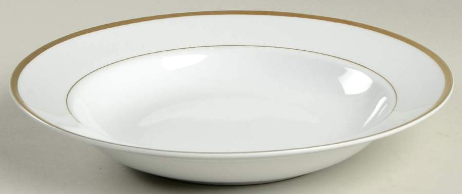 Sonoma Gold Rim Soup Bowl by Signature-1