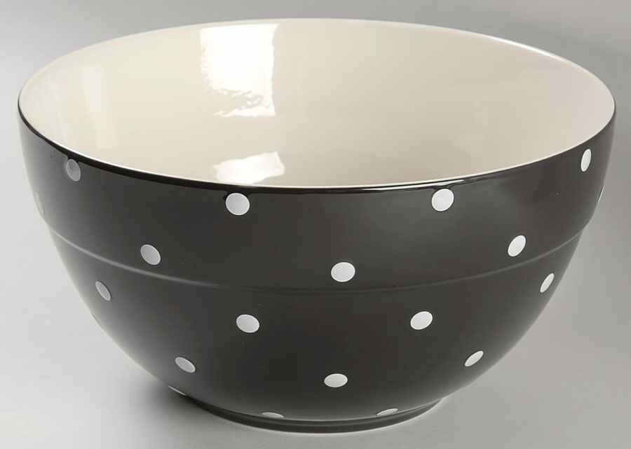 Baking Days Black 10" Mixing Bowl by Spode-1
