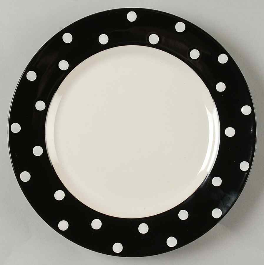 Baking Days Black Luncheon Plate by Spode-1