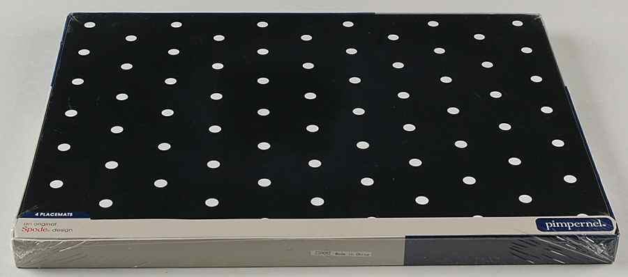 Baking Days Black Corkboard Placemat - Set of 4 by Spode-1