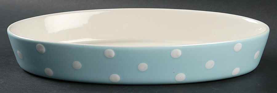 Baking Days Blue 11" Oval Baker by Spode-1