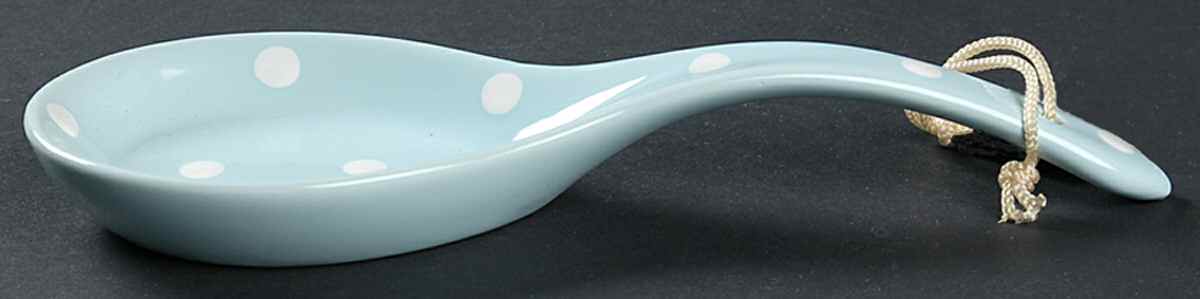 Baking Days Blue Spoon Rest/Holder (Holds 1 Spoon) by Spode-1
