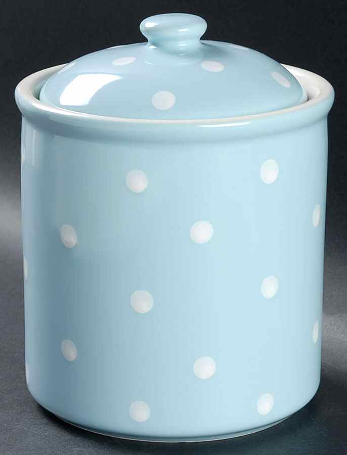 Baking Days Blue 6" Storage Jar & Lid by Spode-1