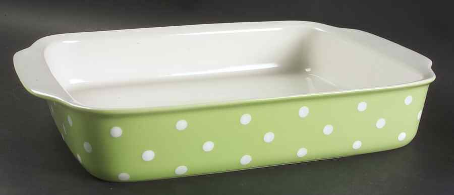 Baking Days Green 15" Rectangular Baker by Spode-1