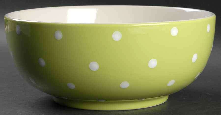 Baking Days Green 9" Salad Serving Bowl by Spode-1