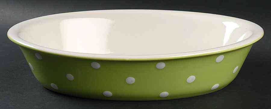 Baking Days Green 12'' Oval Baker by Spode-1