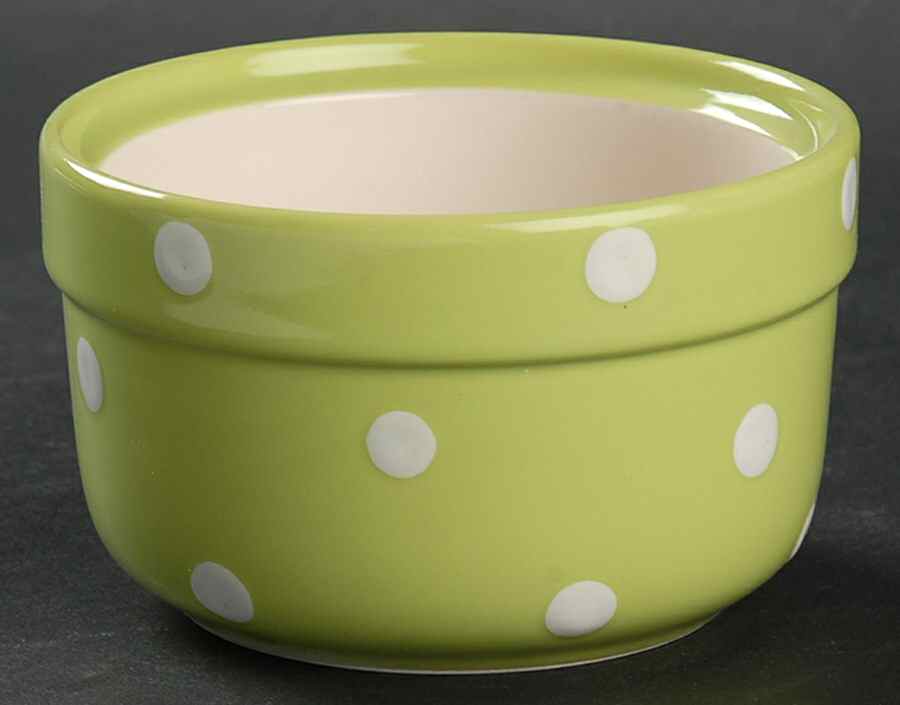 Baking Days Green Miniature Round Casserole No Lid by Spode-1
