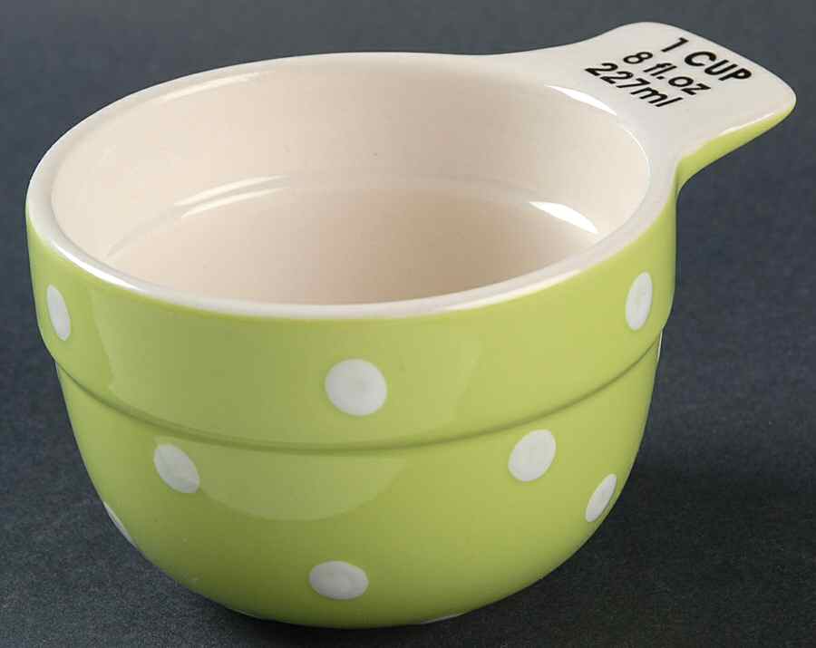 Baking Days Green 1 Cup Measuring Cup by Spode-1