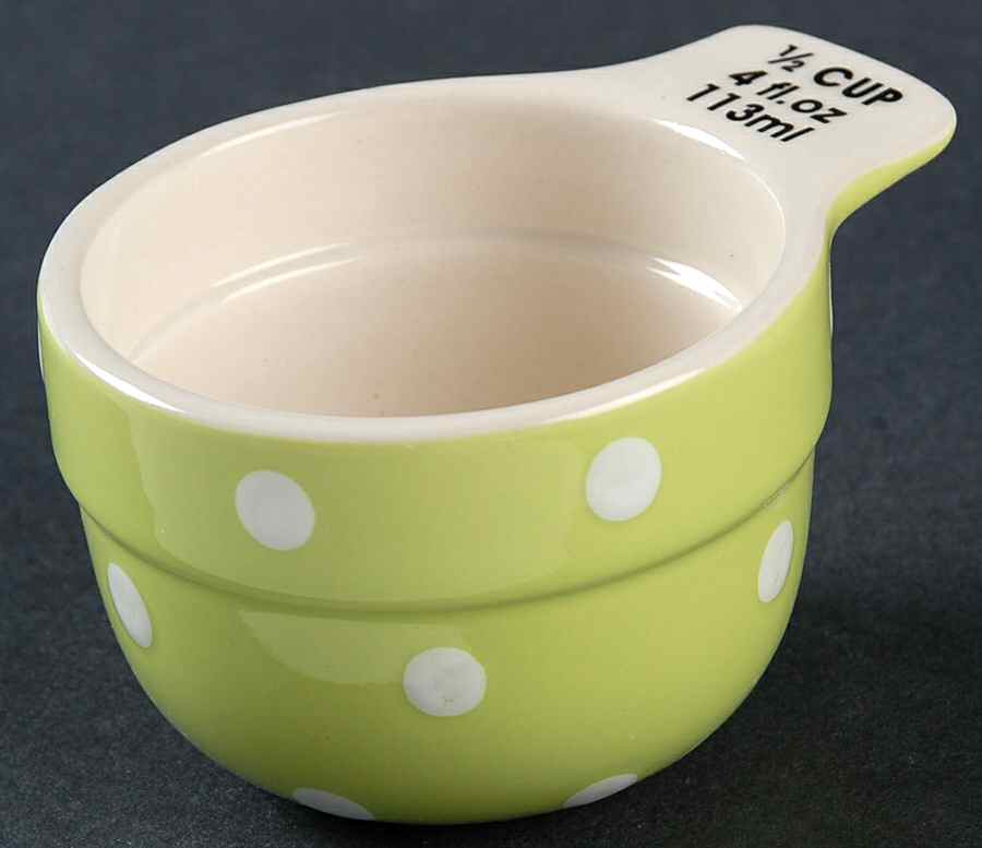 Baking Days Green 1/2 Cup Measuring Cup by Spode-1