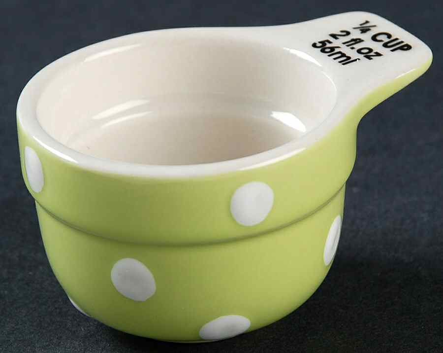 Baking Days Green 1/4 Cup Measuring Cup by Spode-1