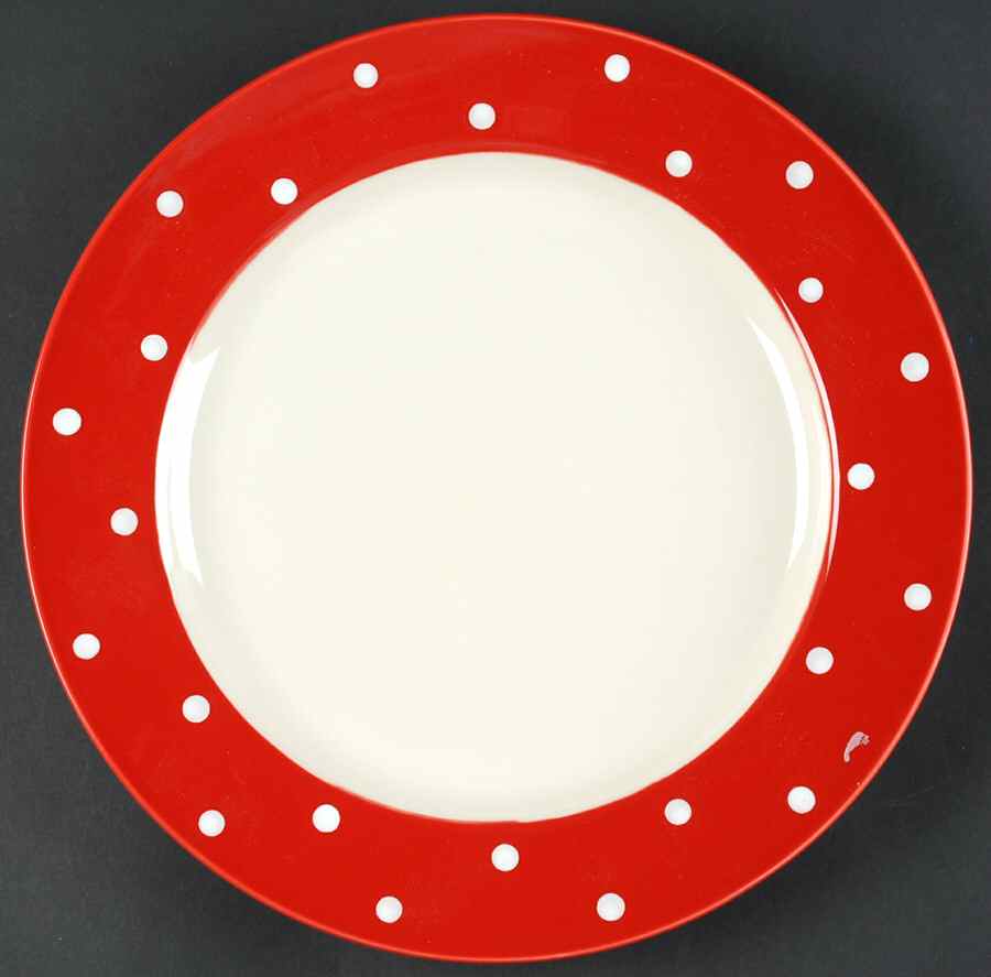 Baking Days Red 12" Chop Plate (Round Platter) by Spode-1