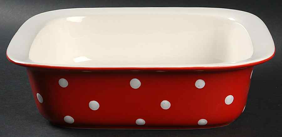 Baking Days Red 10" Square Baker by Spode-1