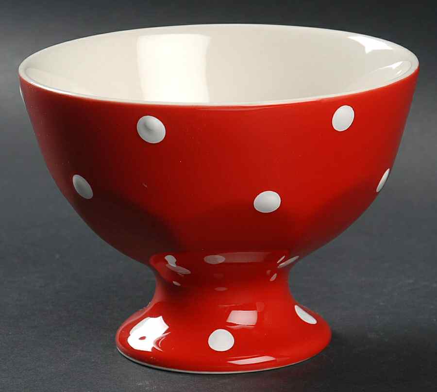 Baking Days Red Footed Dessert Bowl by Spode-1