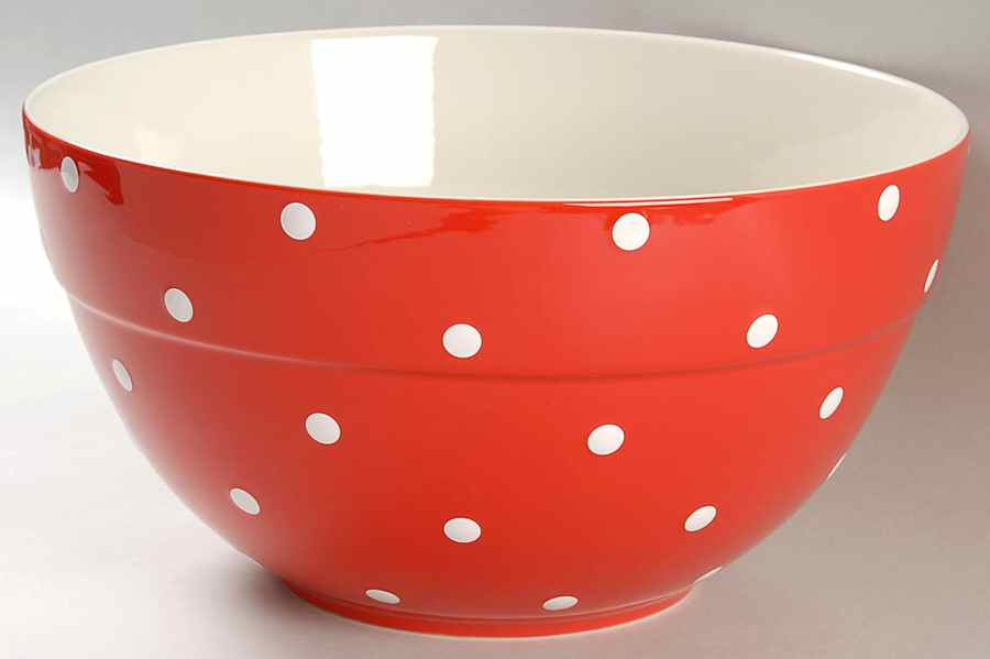 Baking Days Red 10" Mixing Bowl by Spode-1