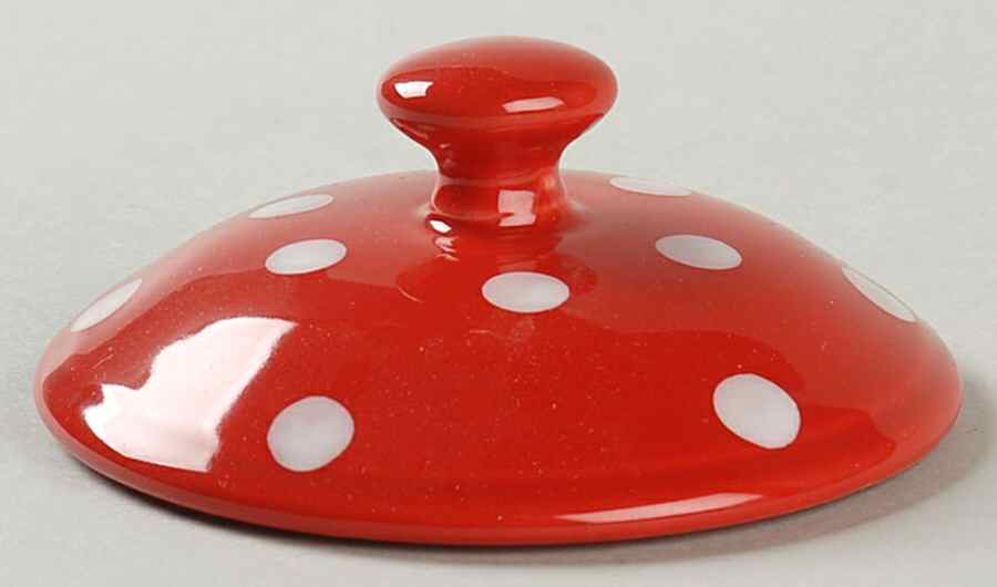 Baking Days Red Lid for Miniature Round Casserole by Spode-1