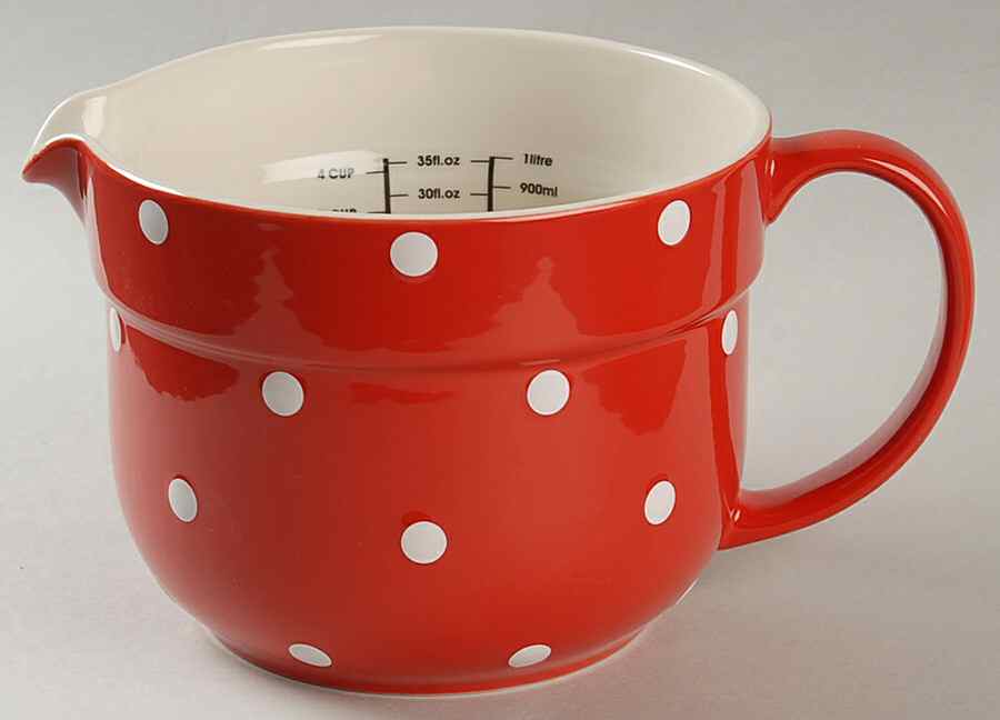 Baking Days Red 32 Oz Measuring Jug by Spode-1