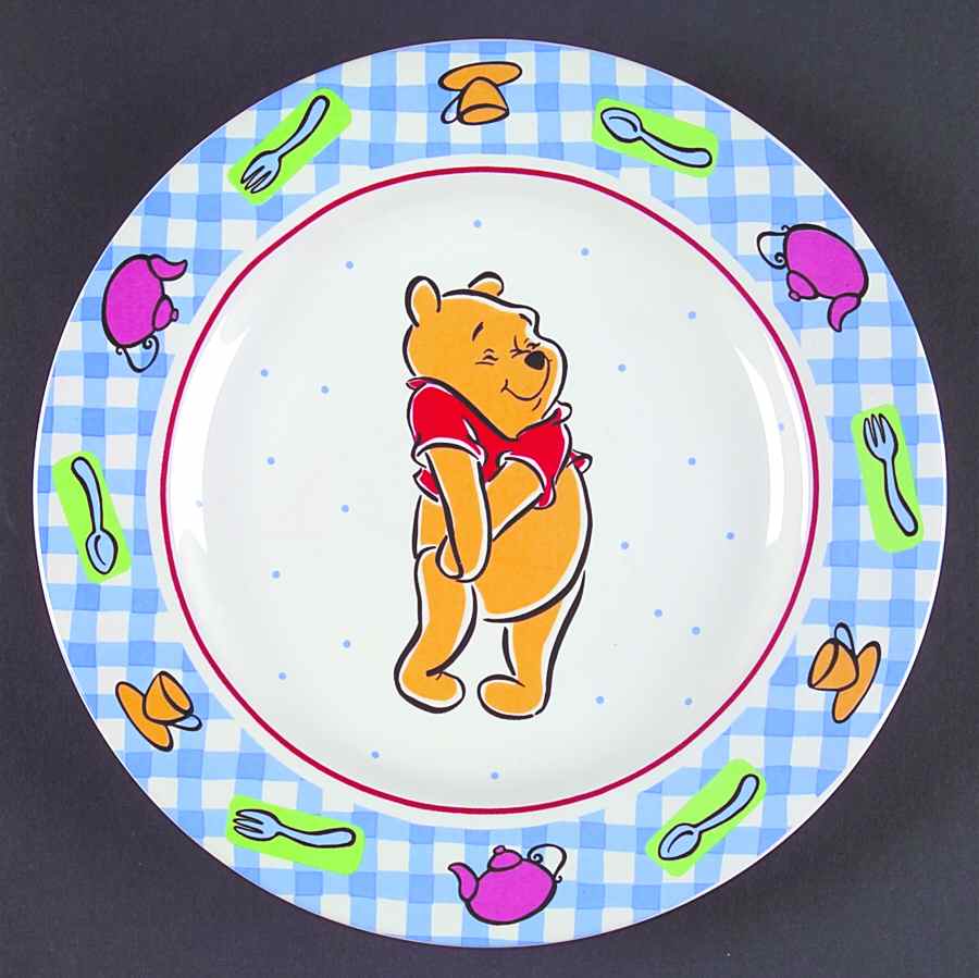 Pooh Dessert/Pie Plate by Sakura-1