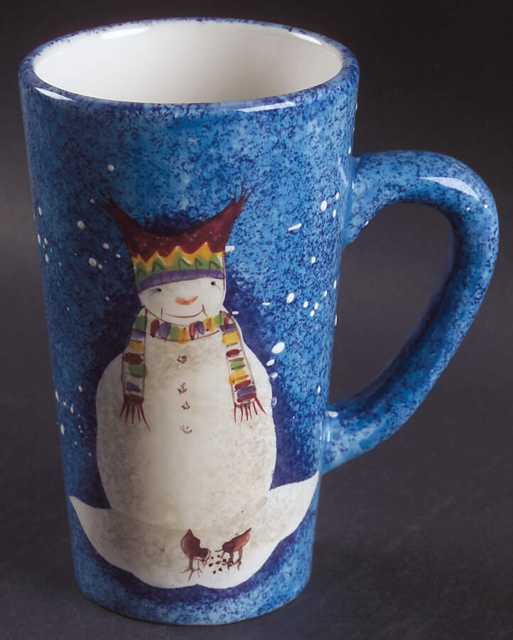 Snowmates Blue Latte Mug by Sakura-1
