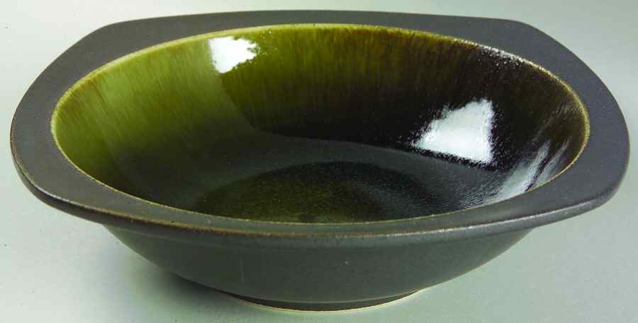 Plaza Ebony Soup/Cereal Bowl by Sango-1